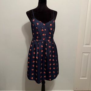 J.Crew Watermelon Dress - Size 10